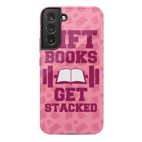 Lift Books, Get Stacked Phone Case